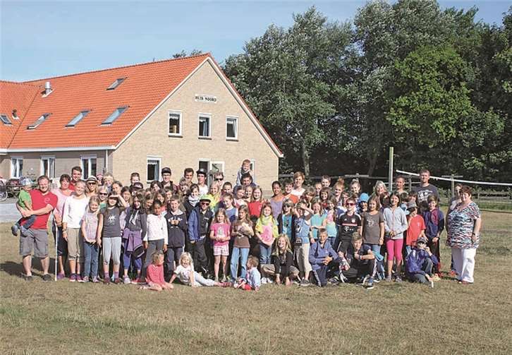 62 Kinder und 20 Betreuer verbrachten märchenhafte zwölf Tage auf der Nordseeinsel Ameland. privat
