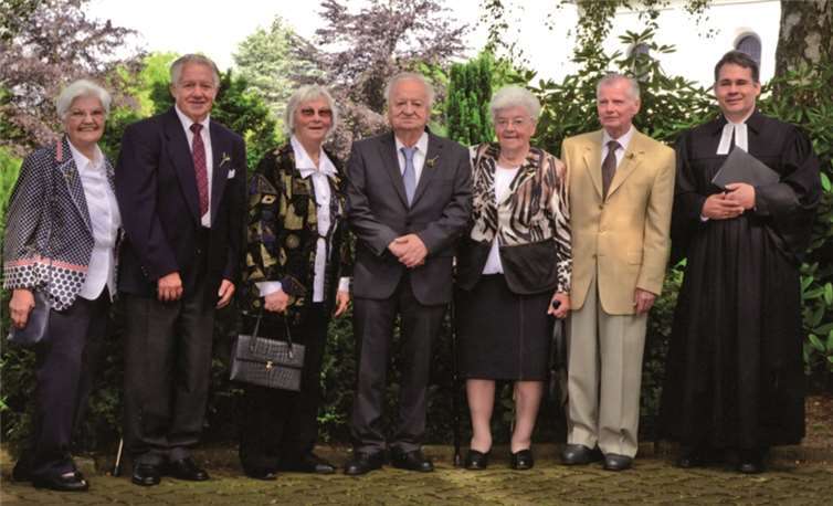 70-jähriges Konfirmationsjubiläum, das so genannte Gnadenjubiläum, konnte diese Gruppe bereits feiern.privat