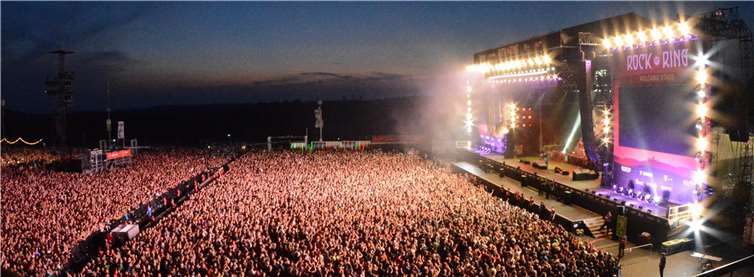 71.400 Besucher haben in diesm Jahr das Rockfestival „Rock am Ring“ am Nürburgring besucht.