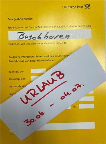 Buschhovener fordern echte Lösung statt Minimallösung
