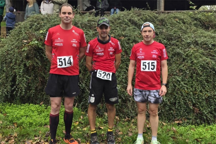 8000 m in Bremm - v.l.n.r.: Dietmar Krämer - Markus Schmitt und Marco Knieper.