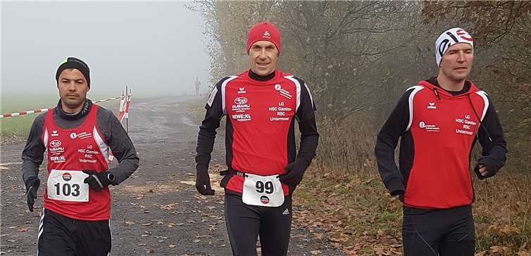 8100 Meter in Kaisersesch mit M. Schmitt, O. Jungen und T. Bertram. Foto: privat
