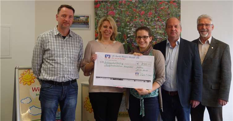 850 Euro konnten für die Unterstützung krebskranker Kinder gesammelt werden.  privat