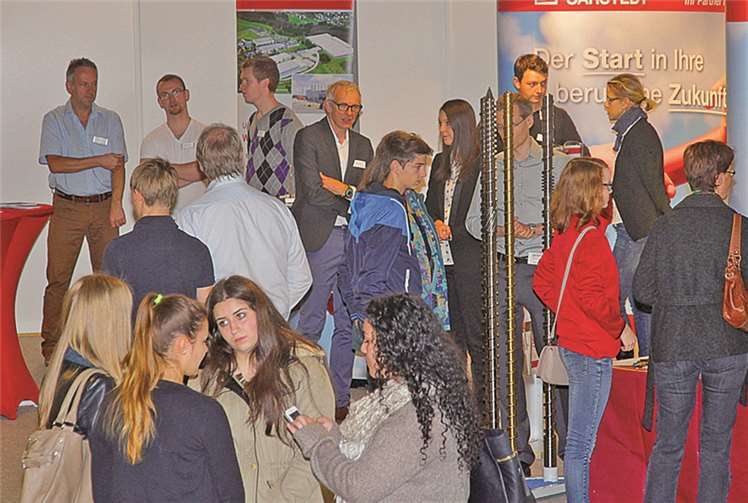 90 Ausbildungsbetriebe boten Orientierung und Beratung zur Berufswahl.