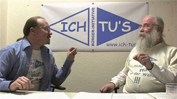 A. Patrick Simmer und Jürgen O. Stange entwickelten das neueste Projekt von „Ich tu’s - Die Bürger-Initiative e.V.“ privat