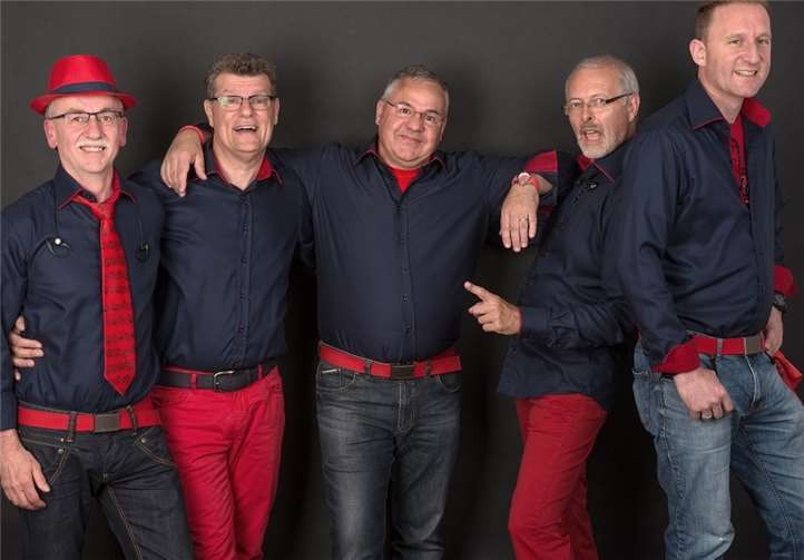 „A cappella-Musik für Alle“ präsentiert das Quintett zu den diesjährigen „Uferlichtern“. Hermann Verbeek