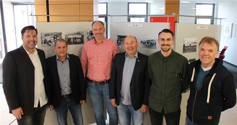 ABC-Legenden gaben sich die Ehre (von links): Gerd Treffer, Udo Bernards, Thorsten Pollig, Werner Kelter, Sebastian Sonntag und Birk Hilberath.