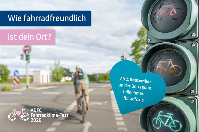 ADFC Fahrradklimatest 2026 