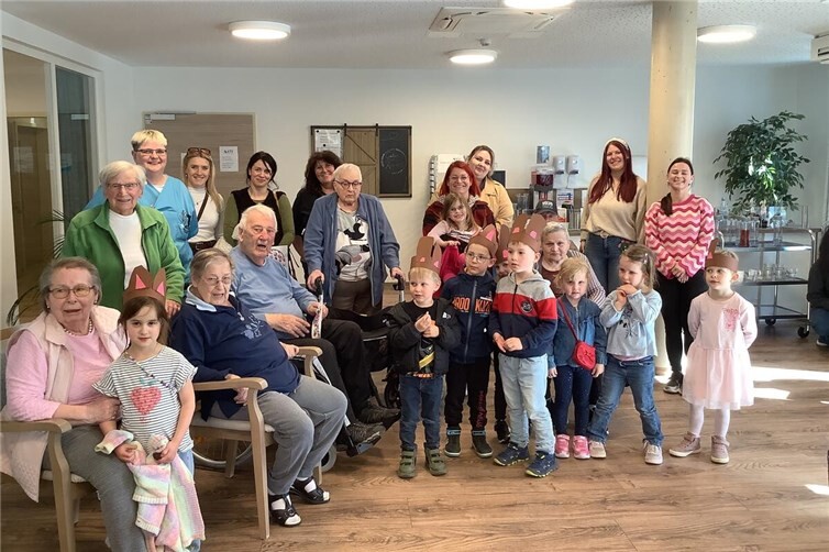 ATV Kruft und Schmetterlings-Gruppe der kommunalen Bewegungs-Kita St. Marien aus Kruft