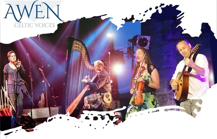 „Sagenhaft Musikalisch“ „AWEN“ verschmelzen keltische Klänge der Klangwelten Irlands und Schottlands. Foto: AWEN