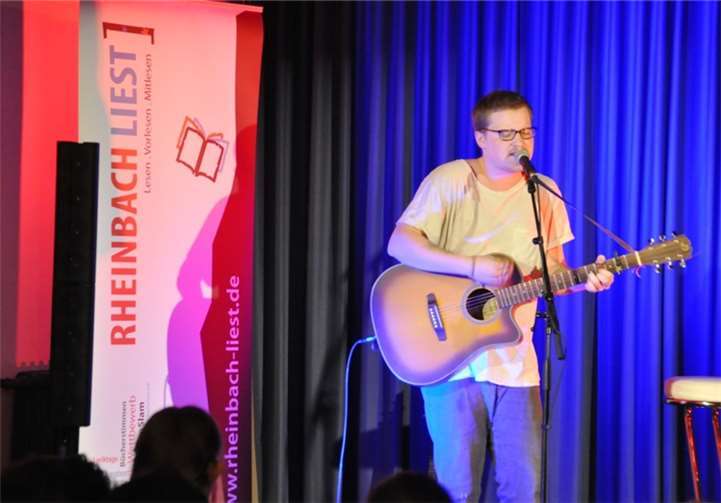 Aaron Dulfer, ein 22-jähriger Liedermacher aus Bonn, war von der Veranstaltung vollkommen begeistert.privat