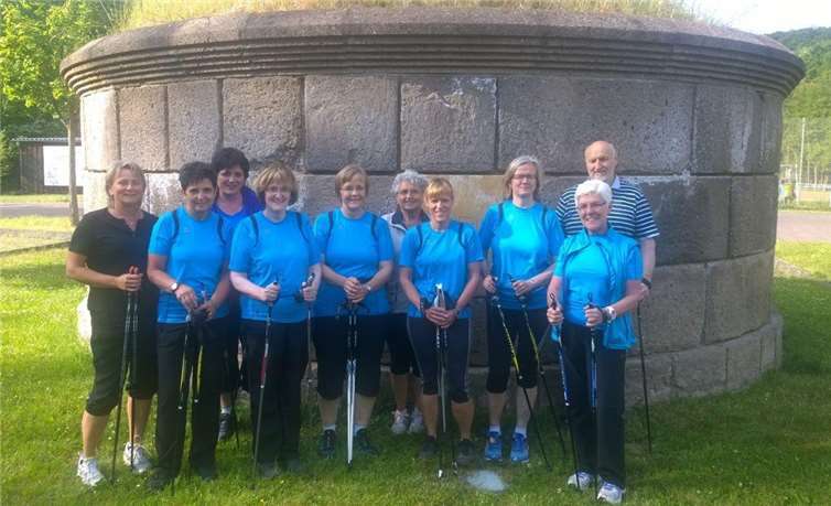 Ab April geht es für die Nordic-Walking-Gruppe wieder los.privat