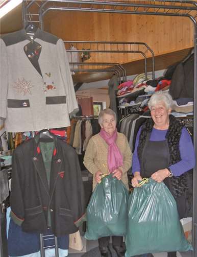 Ab Montag, 17. August werden die ehrenamtlichen Damen den Kleidershop wie gewohnt wieder betreuen. Lothar Spitzley