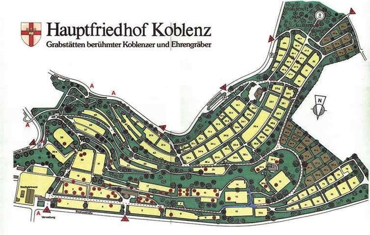 Ab Montag, 18. Mai, finden in der blau gekennzeichneten Fläche Bauarbeiten statt.