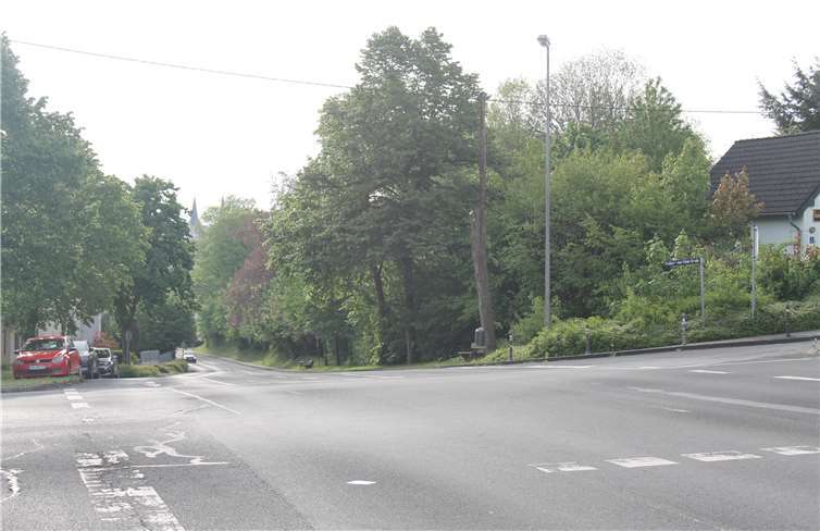 Ab dem 11. Mai wird oben am Fürstenweg in Montabaur ein Kreisel gebaut. Dafür wird die Kreuzung gesperrt, ebenso die angrenzende Freiherr-vom-Stein-Straße, die grundlegend saniert wird.Foto: privat
