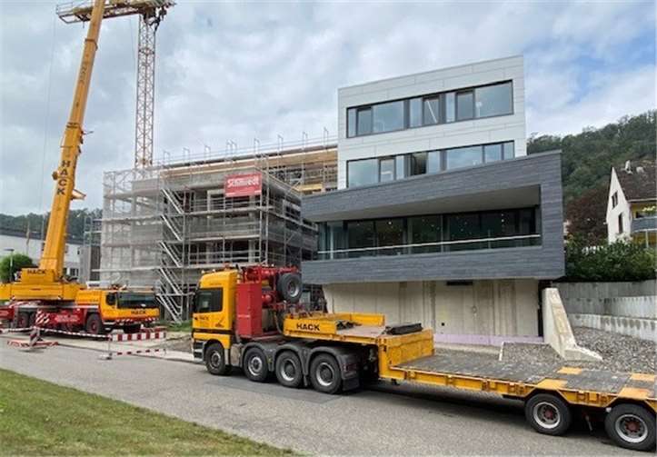 Abbau des Krans in der vergangenen Woche. Foto: privat