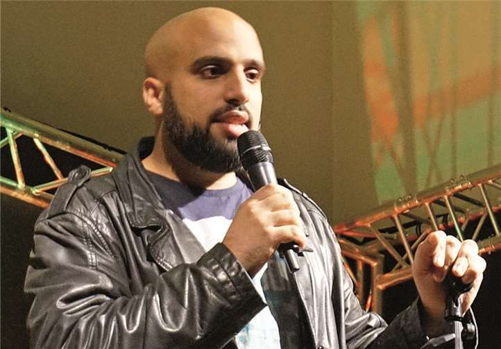 Abdelkarim begeisterte das Publikum im Kapuzinerkloster.Privat