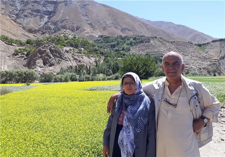Abdul Rahman Panjshiri und seine Frau Aqila leben jetzt in Oberwinter. Foto:privat