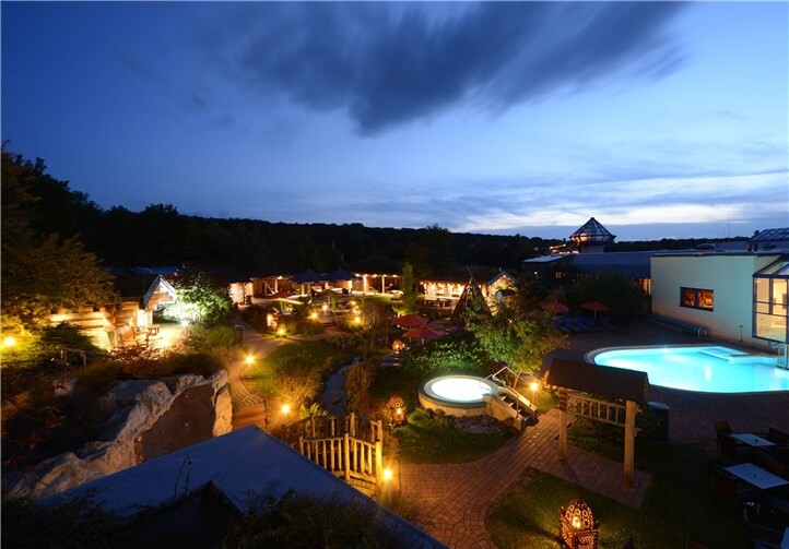Abendstimmung im monte mare in Rheinbach. Foto: Dirk Holst