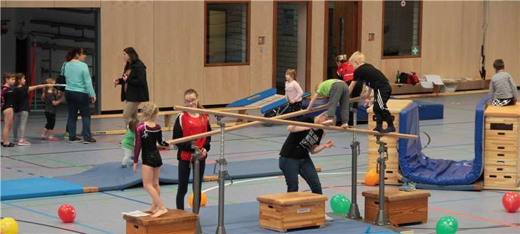 Abenteuer am Stufenbarren.MFU