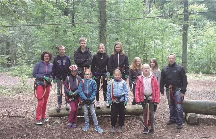 Abenteuer im Wald erlebten die Messdiener aus Plaidt. privat