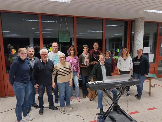 Aber auch wer die offene Probe verpasst hat, kann jederzeit noch dazu stoßen.  Foto: privat