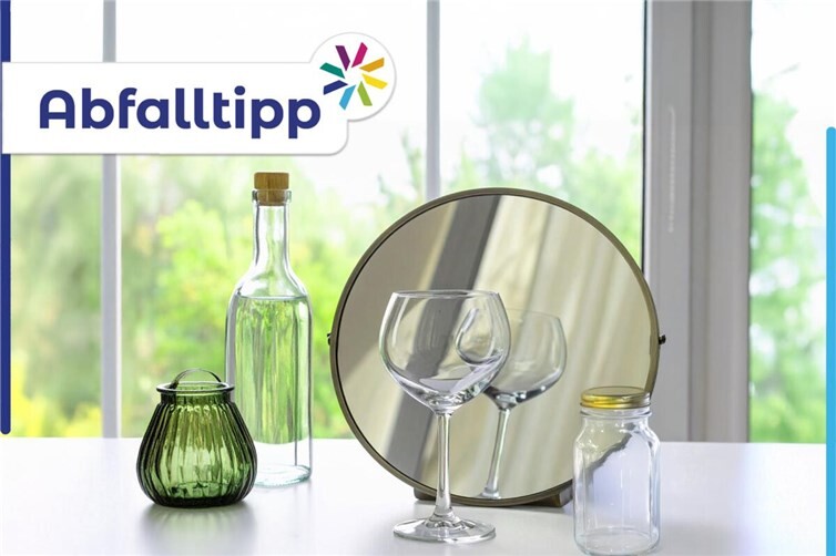 Abfalltipp: Glas richtig entsorgen. Glas, Altglas, Bruchglas – Was gehört wohin? 