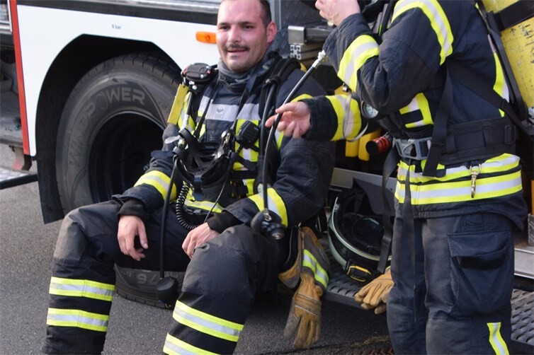 Gemeinschaftsübung zur Menschenrettung im Pflegeheim der VG Vordereifel