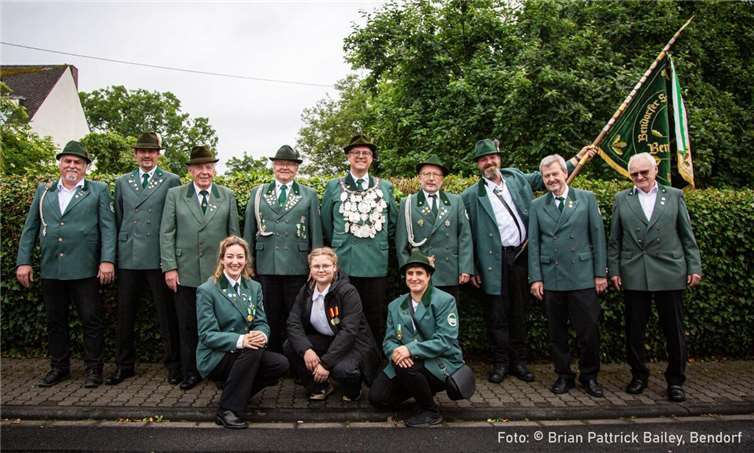 Abordnung der BSG anlässlich des Bendorfer Kirmesumzugs im Juni 2024.Foto: Brian Pattrick Bailey