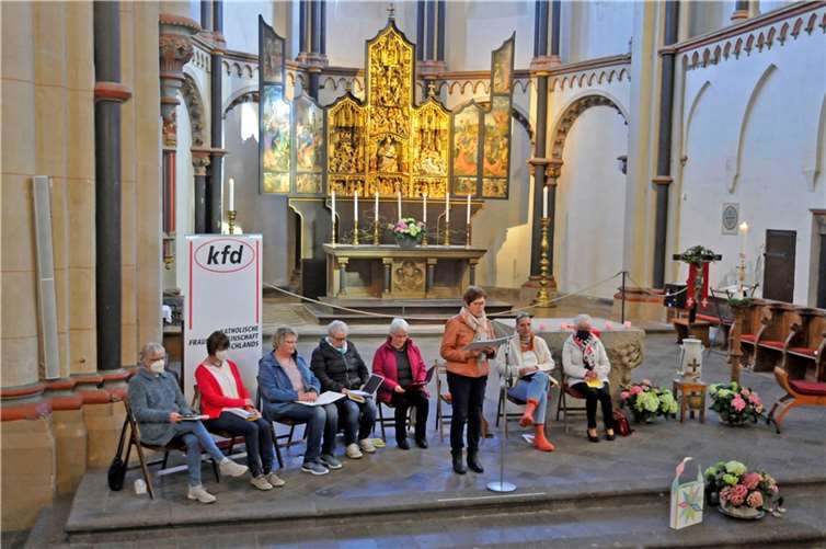 Abschied in der Stiftskirche. Fotos: Else Rebmann