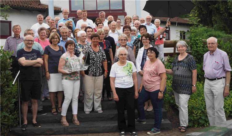 Abschiedsfoto vor der Klieburghalle.Privat