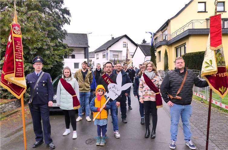 Abschließender Höhepunkt der dreitägigen Traditionsveranstaltung war der Festumzug durch den Ort. Foto: TE