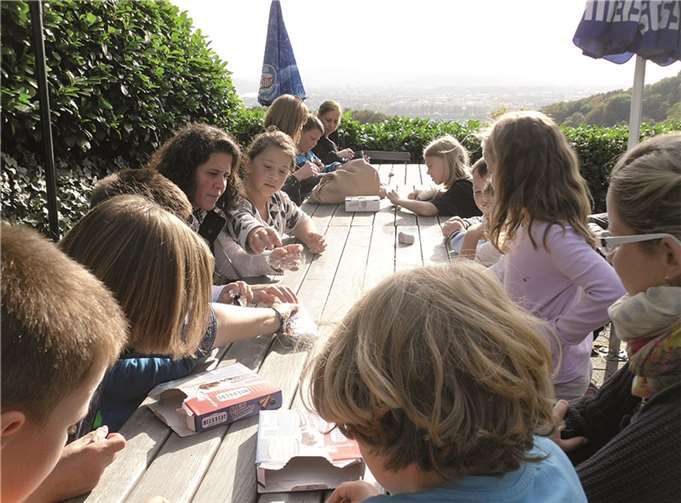 Abschluss auf dem Wüstenhof.