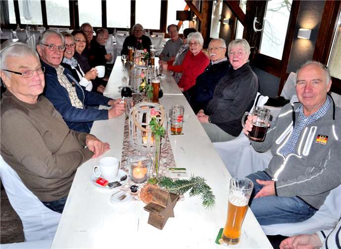 Abschluss im „Wüstenhof“.