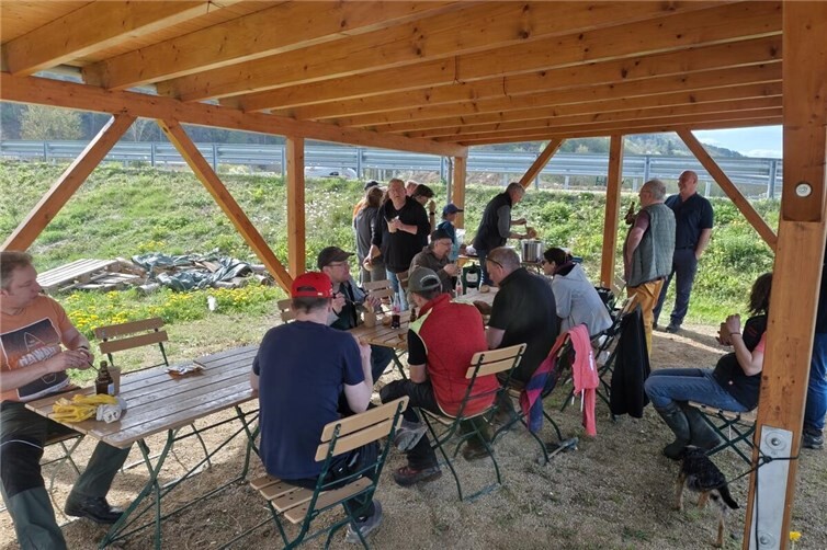 Abschlussessen in Liers