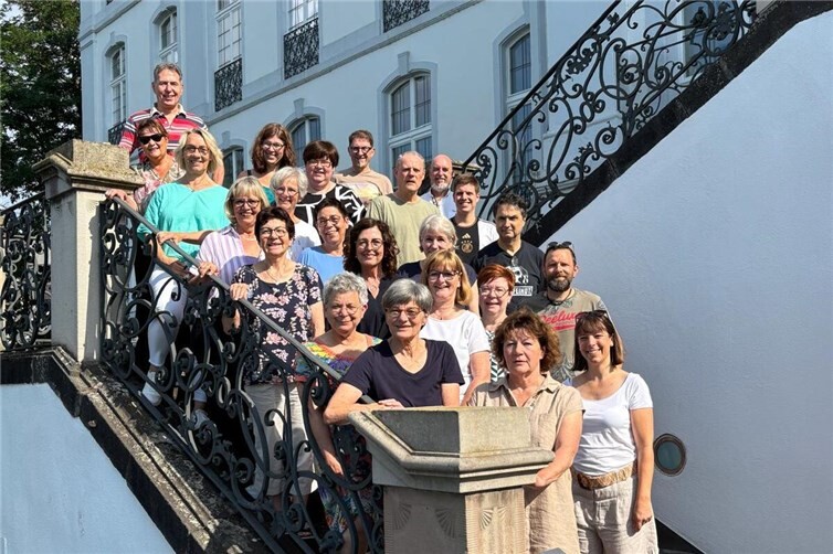 Abschlussfoto nach erfolgreichem Probenwochenende.