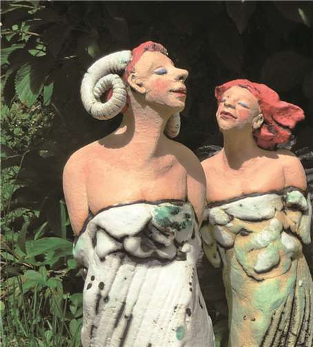 Abstrakte Kunst soll in gewohnter Umgebung beim Betrachter einen Konflikt der Eindrücke hervorrufenprivat