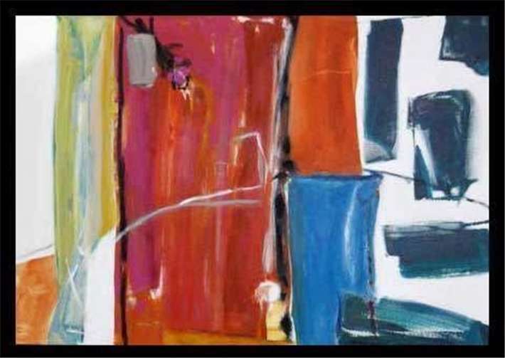 Abstrakter geht es zu bei „Prosperierend I“. privat