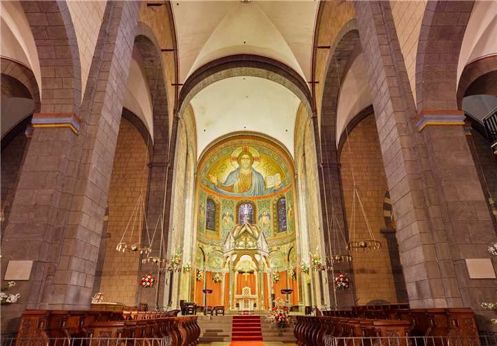 Abteikirche Maria Laach.Foto: Marco Rothbrust