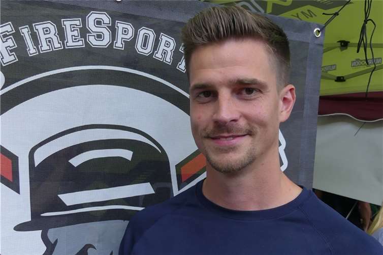 Abteilungsleiter André Dupont vom Team FireSports Dortmund sprach mit Blick aktuell.