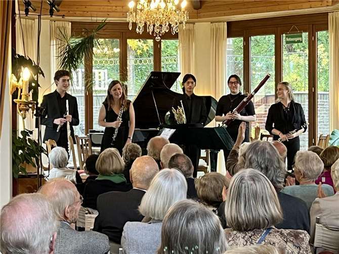 Abwechslungsreiches Programm beim Villa-Musica-Konzert.  Foto: privat