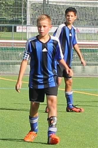 „Abwehrchef“ Jonas Schlösser. Privat