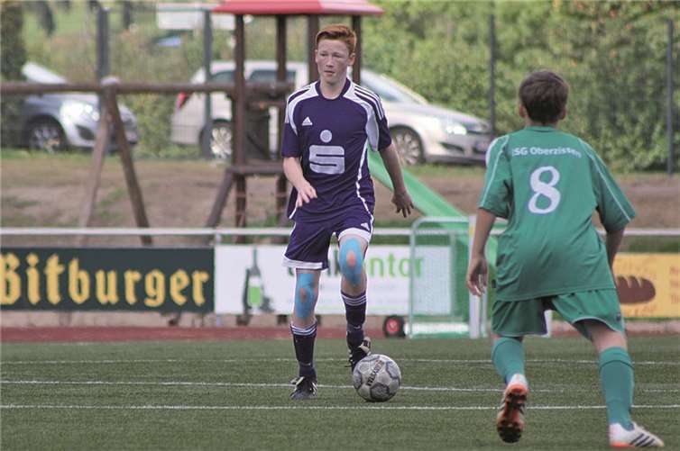 Abwehrchef Nicolas Neukirchen brachte die SG Bachem/Walporzheim mit seinem Treffer auf die Siegerstraße.  privat