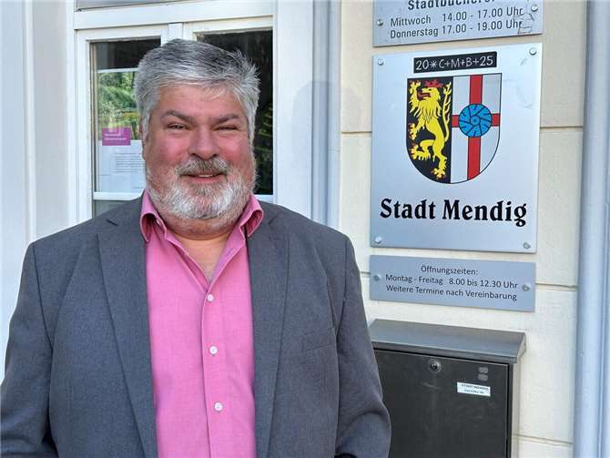 Achim Grün, Stadtbürgermeister Mendig. Foto: Stefan Pauly/VG-Verwaltung Mendig