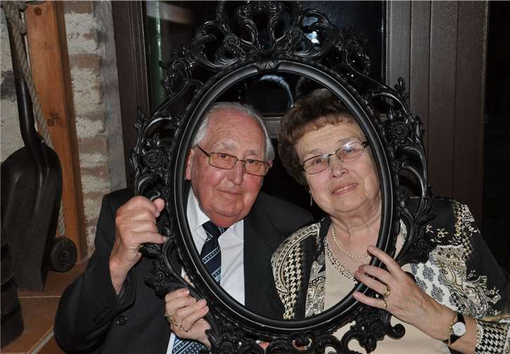 Adele und Norbert Wilkes feiern am 12. Mai ihren 65. Hochzeitstag. privat