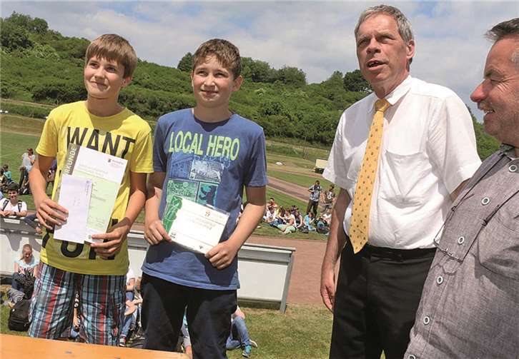 Adenau: Die Sieger der 7 Klasse Realschule Plus Nachtsheim.