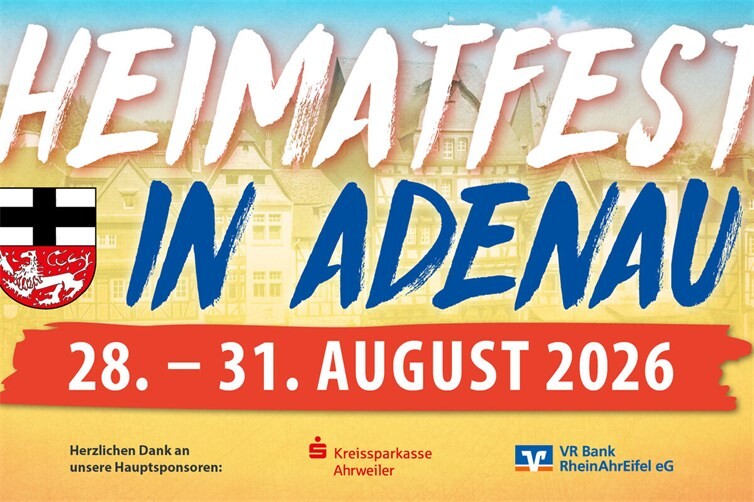 Adenau freut sich auf viele Besucher zum anstehenden Heimatfest.