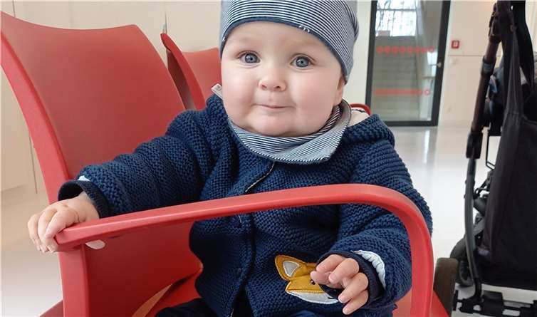 Äußerlich sieht man Marc seine schwere Krankheit kaum an und er ist ein fröhliches Kind. Foto: Bunter Kreis Rheinland