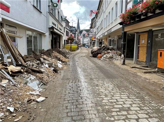 Ahrweiler vor wenigen Wochen - so trist soll es in Zukunft nicht mehr aussehen. Foto: ROB