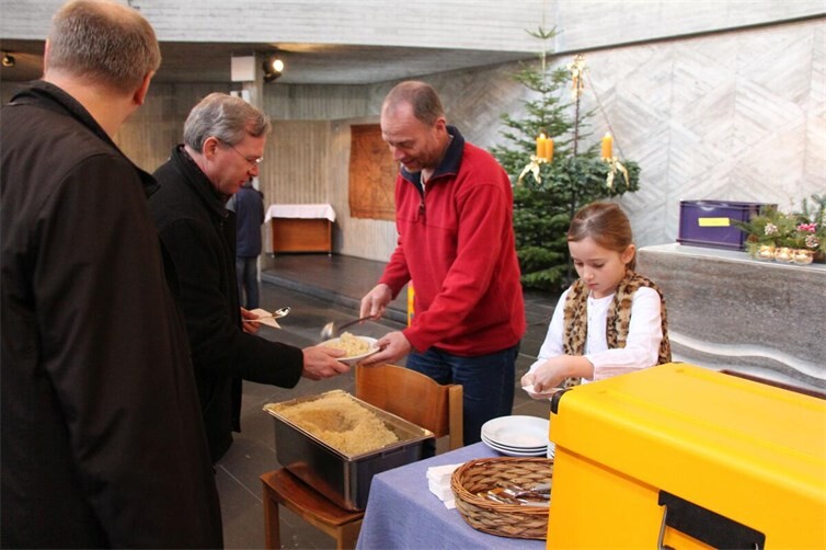 Aktion Reistag im Advent in der Kirche St. Martin